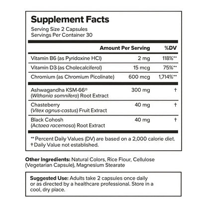 O Positiv MENO Vitamins for Menopause